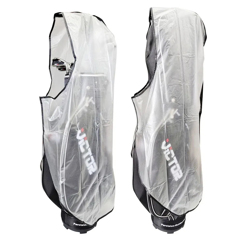 Golfväskor 1 st golfväska täcker med dragkedja vattentät stor kapacitet golfväska regntäcke slitstarkt damm utomhus golfklubbväska domstol leveranser 231211