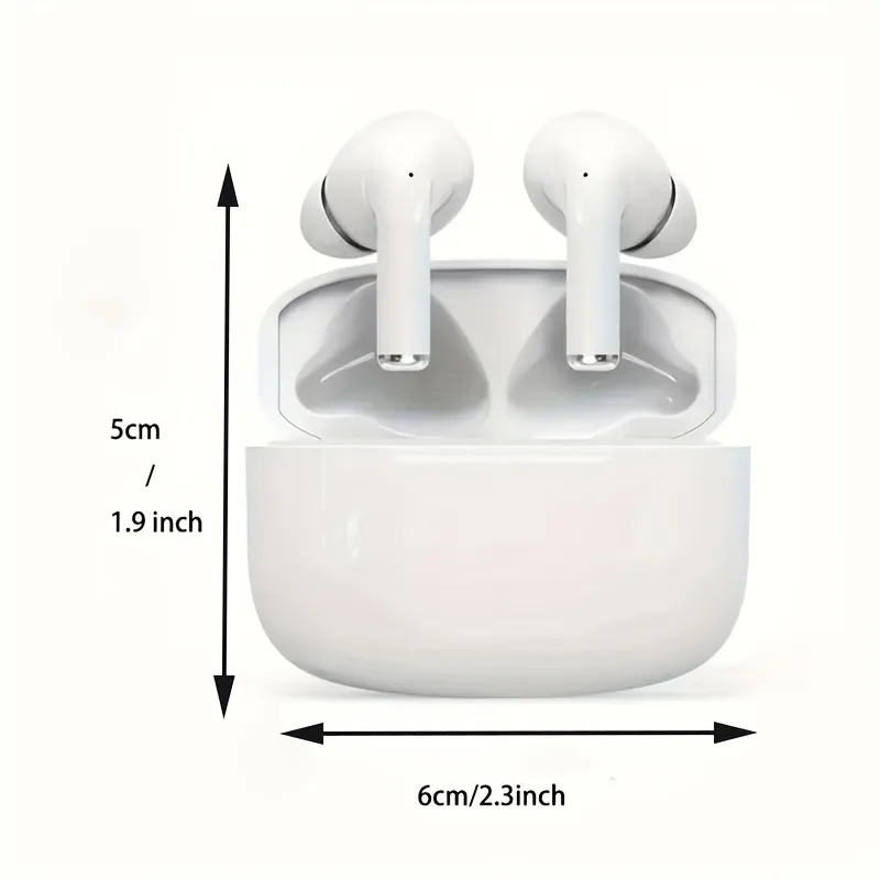 Écouteurs sans fil Bluetooth 5.3 TWS, oreillettes étanches, suppression Active du bruit, micro stéréo, pour casque iPhone