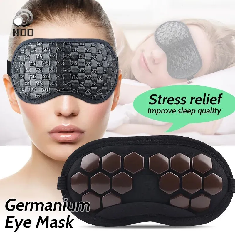 Eye Massager Eye Massage Magnetic Sleeping Fatigue Relief Mask Tourmaline Eye Mask Magnet Massage Relieve Visual Fatigue Eye Mask for Sleep 231211