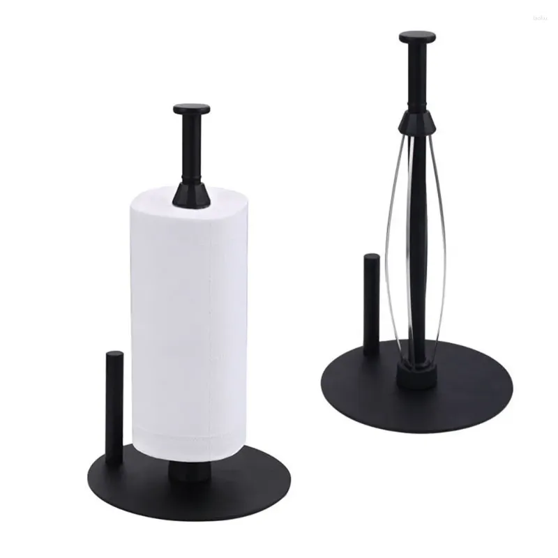 Kök förvaring vertikalt pappersrullhållare rostfritt stål matbord vardagsrum plastfolie rack