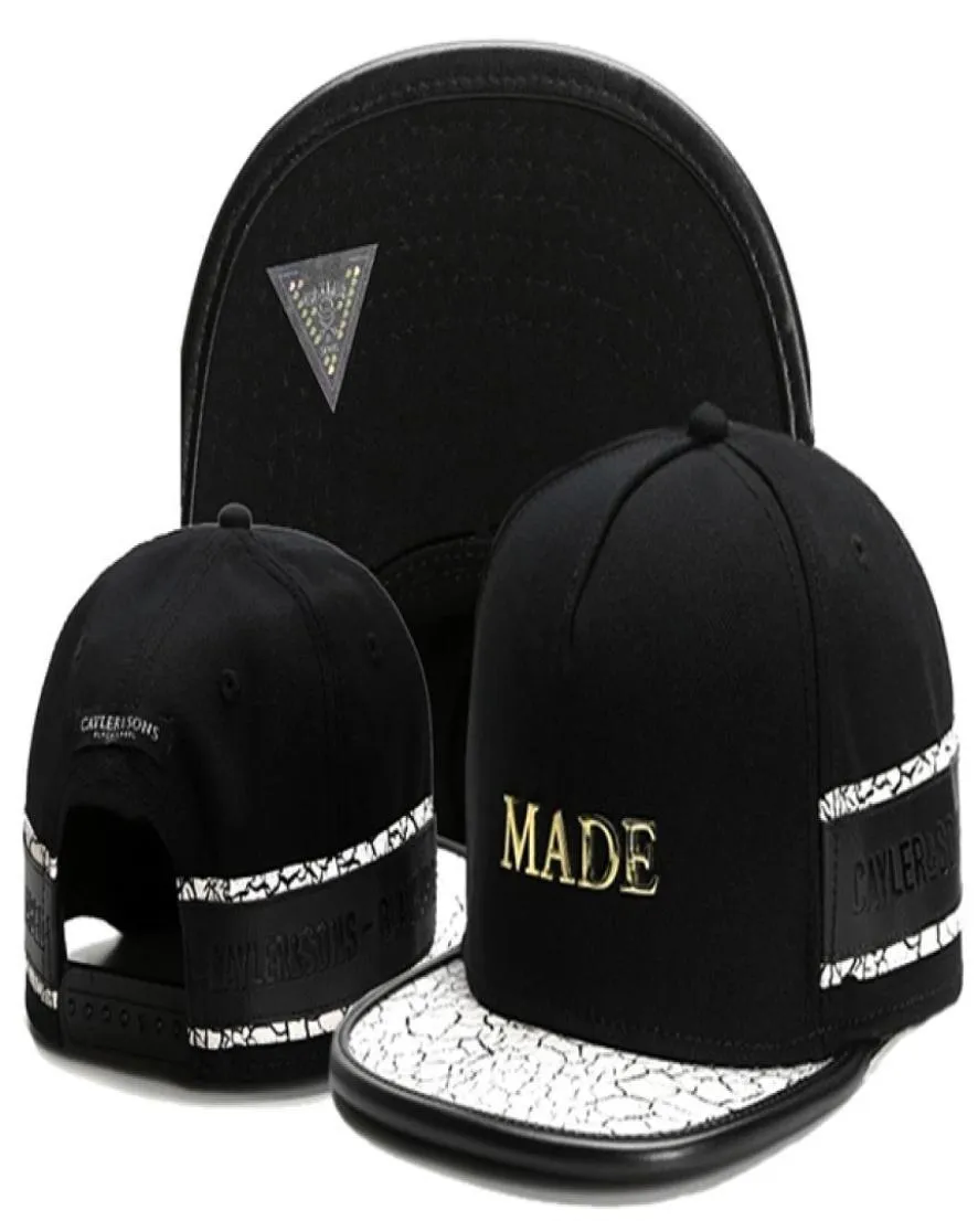 レザーメタルメイド野球帽2020ファッションアダルトゴロカジュアルユニセックスチャポーヒップホップバイザーボーンスナップバックH4399142