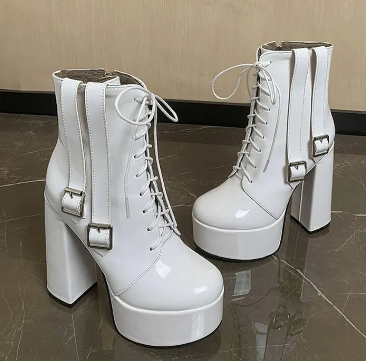 Designer Laarzen zijrits Laarzen Hoge kwaliteit dameslaarzen Echt leer Halflaars Klassieke stijl Schoenen Winter Herfst Snowboots Enkellaars