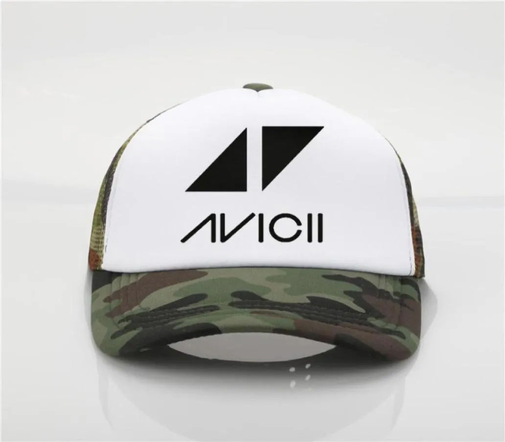 Cappelli alla moda berretto da baseball Avicii Cappelli estivi per uomo e donna Nuovi cappelli mimetici per cappello da sole27219202328422