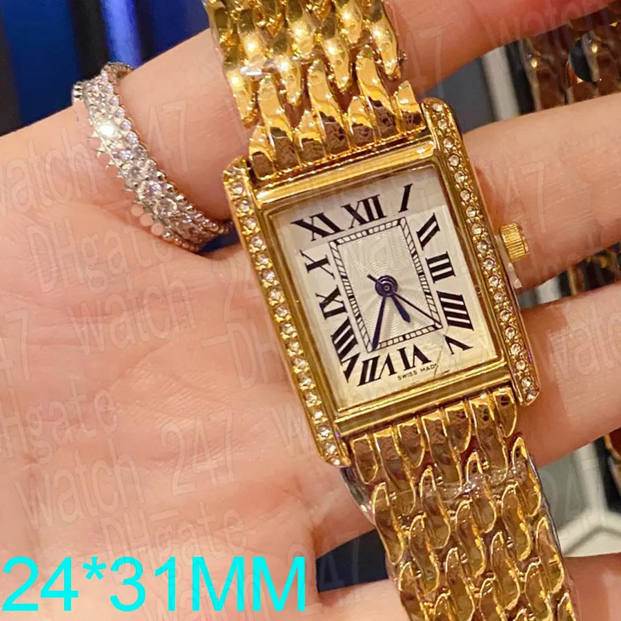 Montre LIP Femme Classique - Boîtier Rectangulaire Argenté - Bracelet Cuir Blanc - Occasion