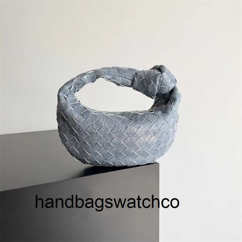 Handbag Candy Venetaasbottegas Jodie Handbag Light Luxury Western Style Small Bag Handwoven Bag cy