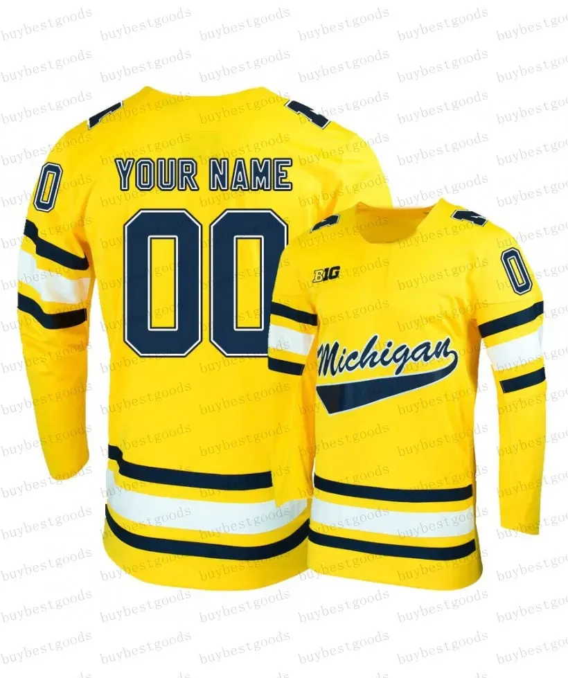 Wolverines Hockey Jersey Custom Fan Apparel For Students Players