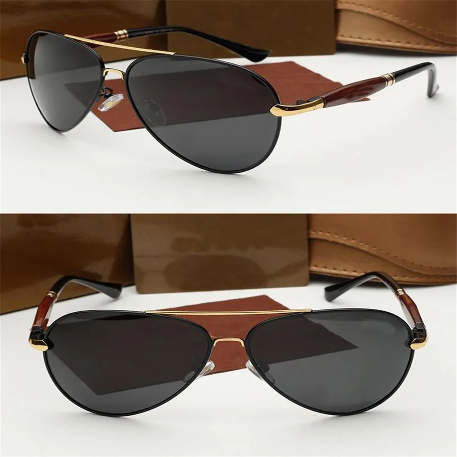 Toppkvalitet Fashion Aviation Solglasögon Kvinnor Brand Designer Sun Glasögon för Woman Lady Sunglass Female G5011 med Case och Box242R