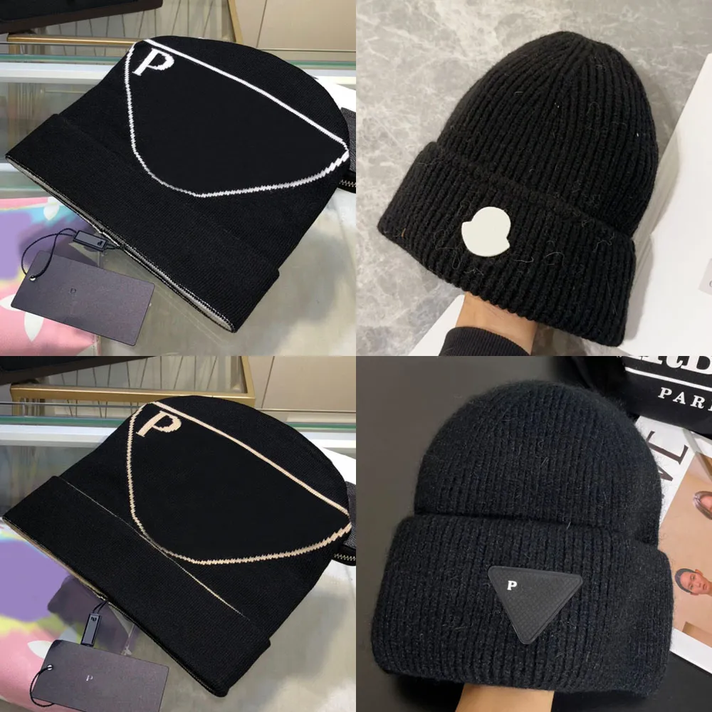 Designer Beanie Skull Caps gebreide hoeden herfst winterbescherming mode mannen en vrouwen casual buiten skiënhoed hoogwaardige kerstcadeau