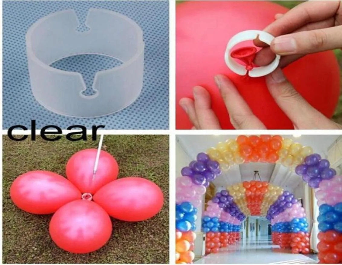 Connecteurs de ballons, support de joint à clip, outil à hélium pour arc, colonne artisanale, fête d'anniversaire, mariage, réception-cadeau pour bébé, décoration DIY7649541