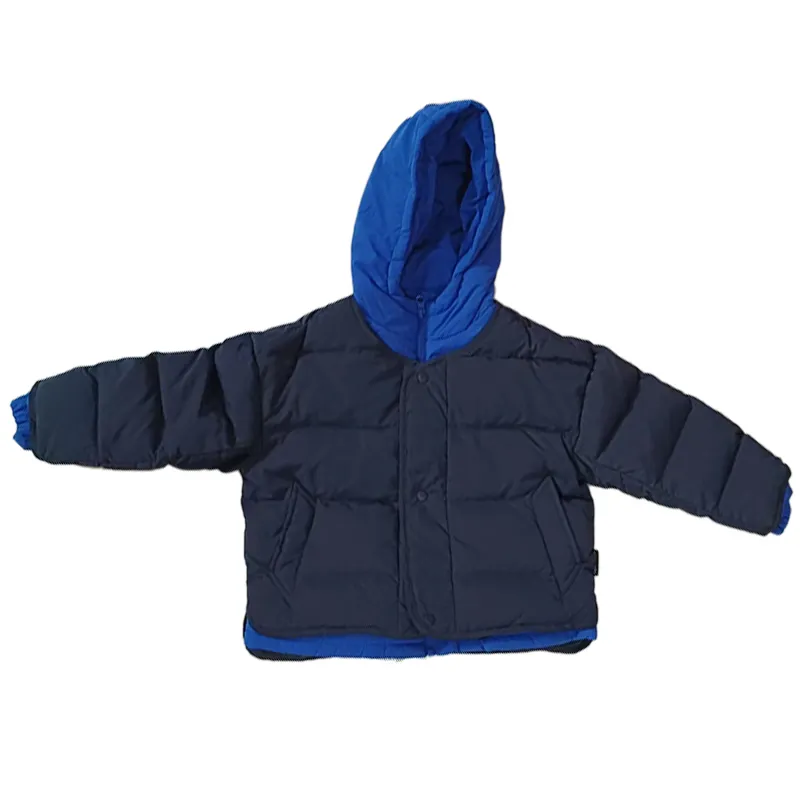 Doudoune à capuche avec manteau épais et chaud pour garçons, vêtements pour enfants, version coréenne, nouvelle collection automne et hiver 2023