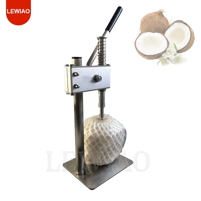 Coconut Cutting Knife Portable, Manual, And Cut Through For