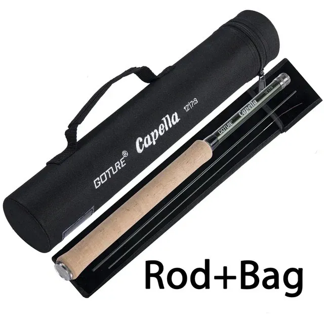 Goture Telescopic Fly Rod Kit 12FT 3M, Portable & Carry Tube Bag, Cork &  Carbon Fiber Construction, Ideal For Streams & Lakes From Zhi09, $77.44