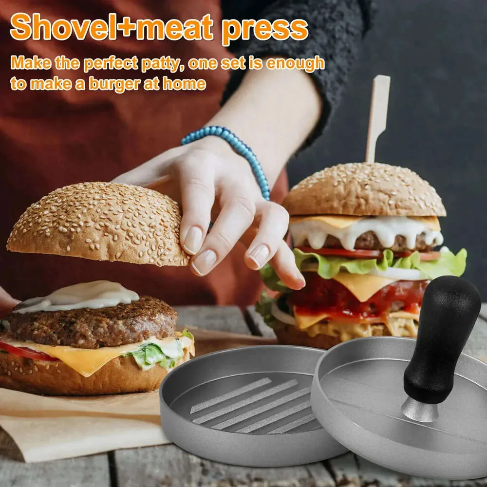 Pressa Hamburger Farcita Pressa Hamburger In Plastica Griglia Carne Party  BBQ Burger Maker Stampo Hamburger Attrezzo Da Cucina Da 4,57 €