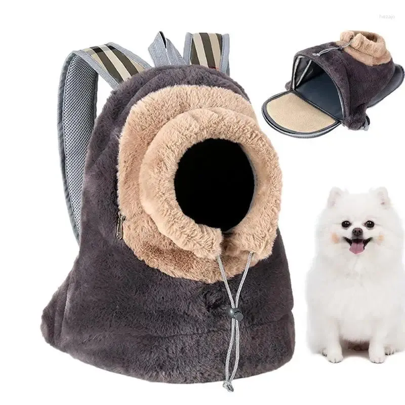 Dog Carrier Pet Bag Cosy Winter Companion Backpack Keep Your Close And Secure With Our Front Chest For Dogs Puppy Travel Set