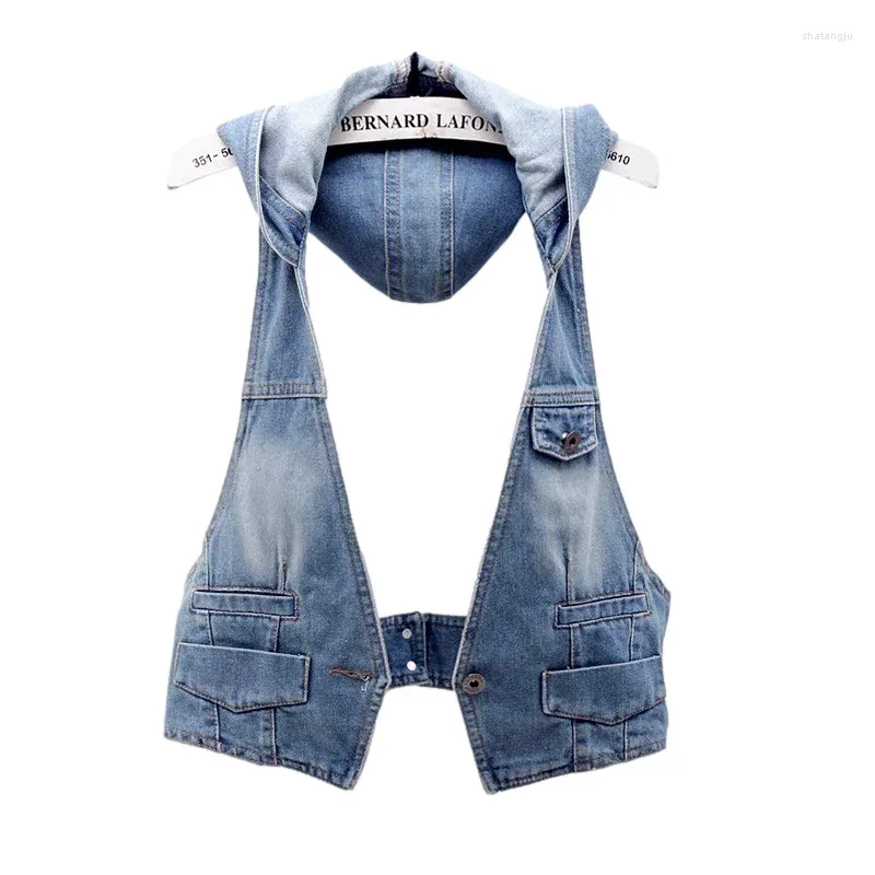 Denim vests for sale deals