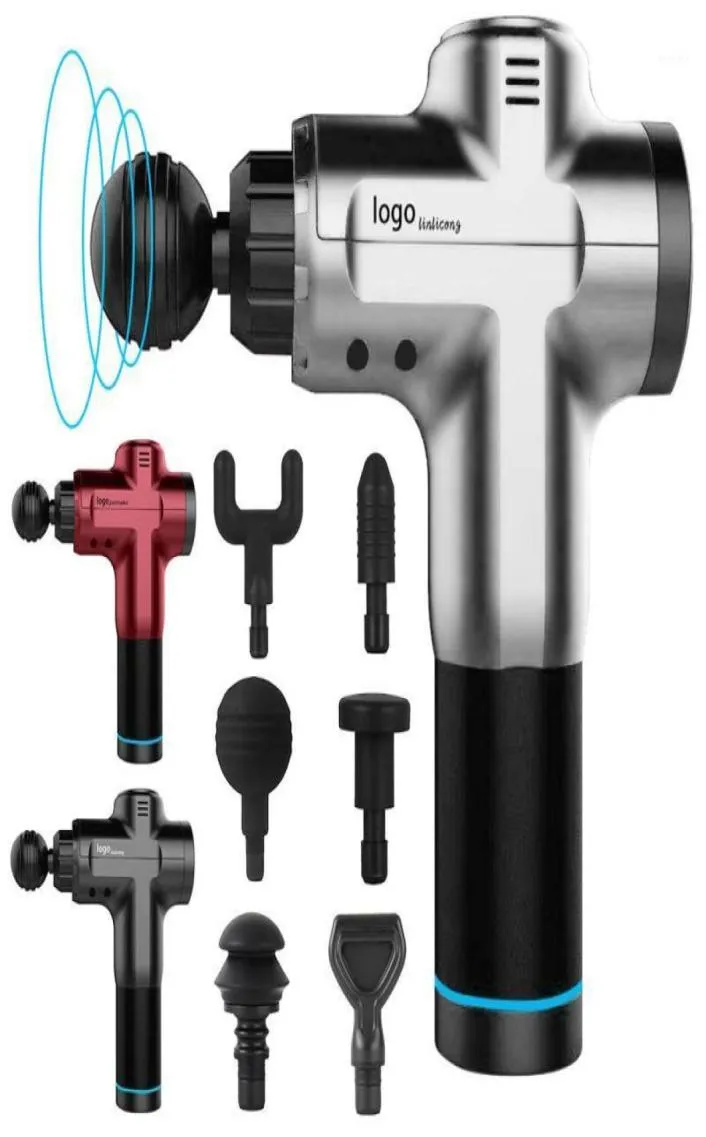 야외 피트니스 장비 전기 근육 마사지 총 고속 진동 마사지 분해 후 릴리프 통증 이완 바디 13385703