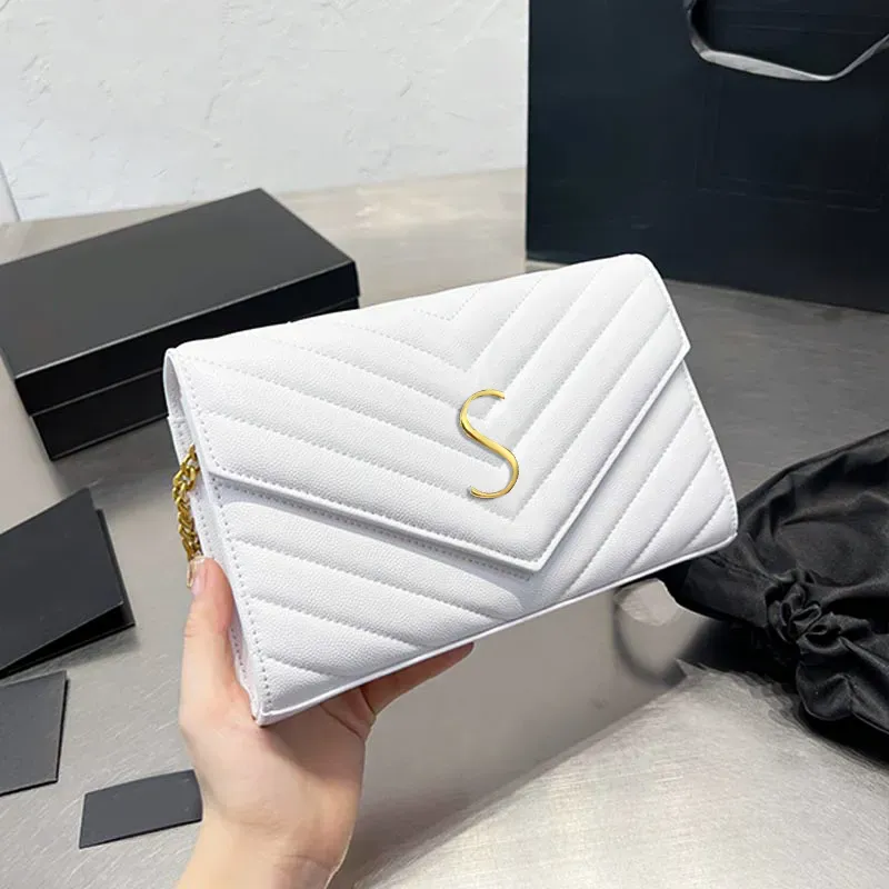 DHgate Genuine Leather Shoulder WOC Purse and Handbags Totes Envelope Bag Luxury Designer Satchel Bags for Women Fashion CrossBody Vacation Mens Summer Bags Bags Luggage Accessories