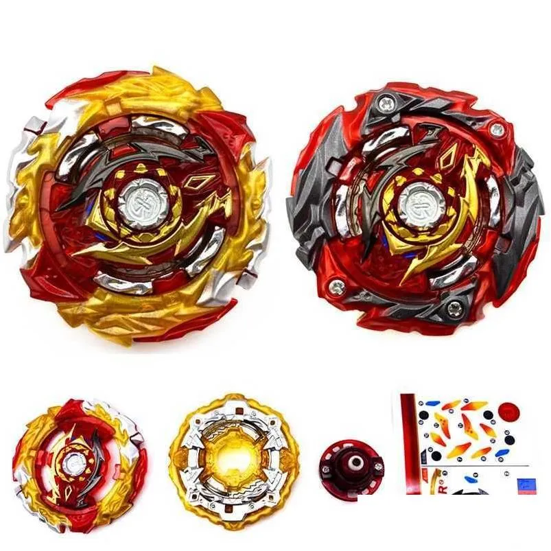 Toupie Burst Superking B-172 World Spriggan Unite 2B sans lanceur métal Fusion Gyroscope jouets pour enfants garçons cadeaux de noël Q052 Otfez