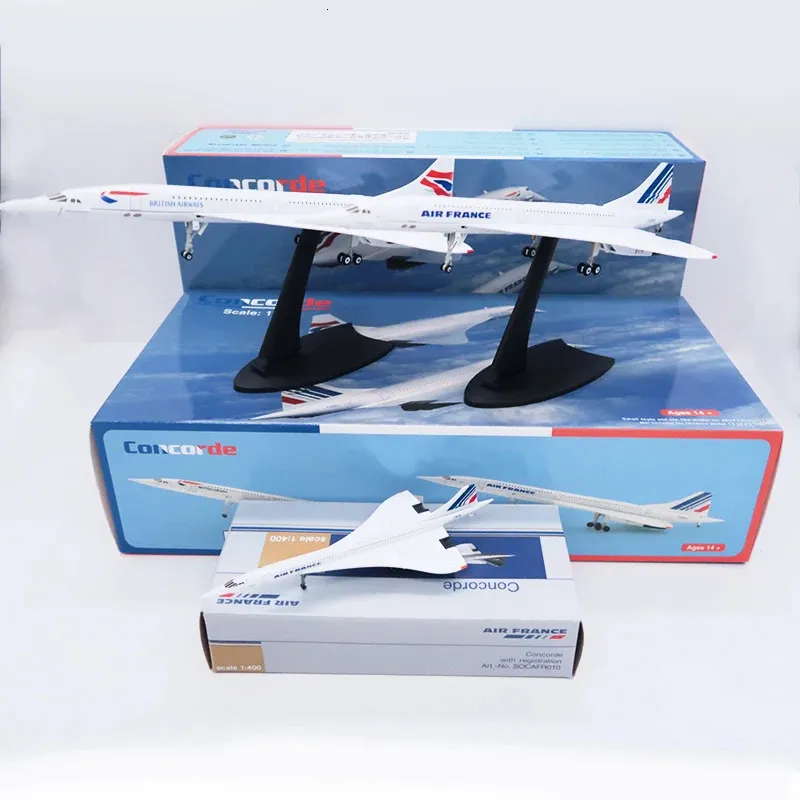 1/200 AIR FRANCE コンコルド 1:200 Scale Concorde Airplane | Diecast Metal Air France