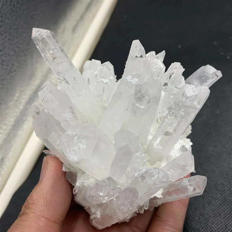 Cirka 800g-200G Natural Beautiful Quartz Crystal Cluster Prov Healing2555