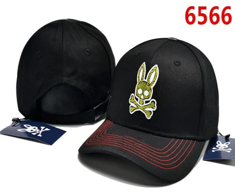 Kafatası Örme Psy Chobunny Ball Caps Tuval Hatsbunny Leisure Tasarımcıları Moda Güneş Şapkası Açık Spor Erkekler Strapack Hat Ünlü3869515