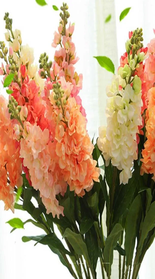 80cmフェイクバイオレット人工花Delphinium Diy Orchid Cloth Fake Flowers Bouquet Party Wedding Home Garden Decoration T1910297518227