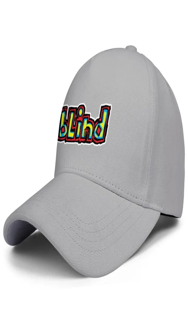 Blind Skateboards logo heren en dames verstelbare trucker cap op maat gemaakte gepersonaliseerde stijlvolle baseballhoeden Blinde schedel Death Scy7499047