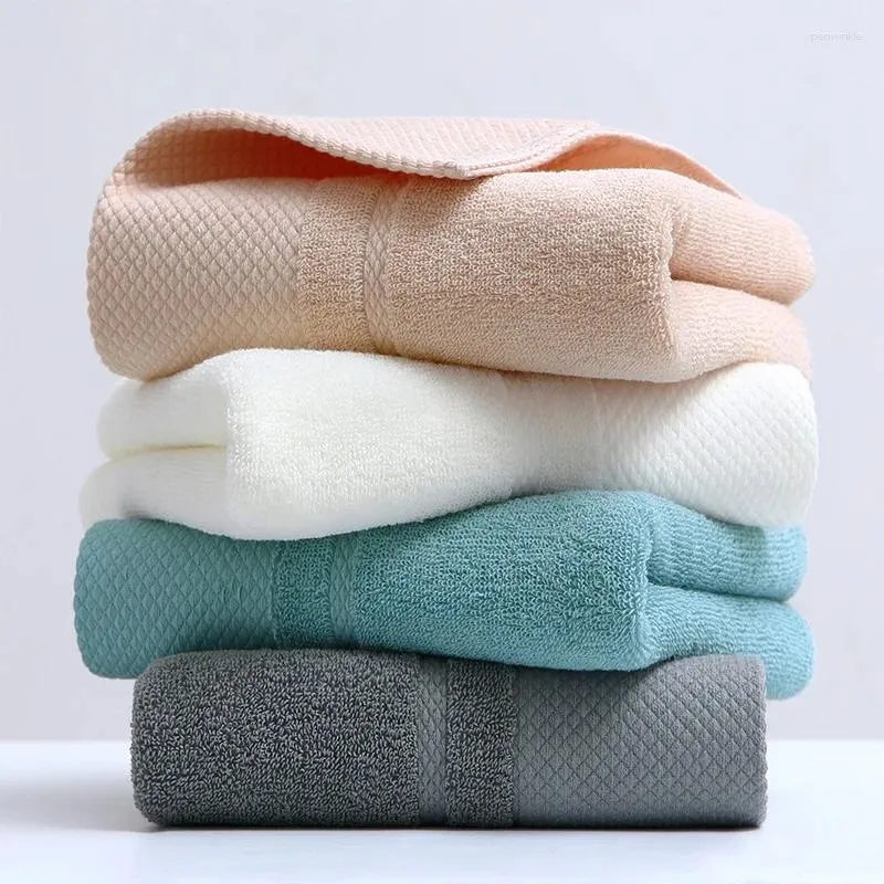 Towel Cotton High Quality Face Towels Set Bathroom Soft Feel Highly Absorbent Shower El Bath Multi-color 74x34cm