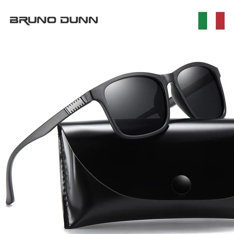 Bruno Dunn Marke Designer Sonnenbrille Männer Frauen Polarisierte Sonnenbrille masculino feminino ray Lunette soleil femme274e