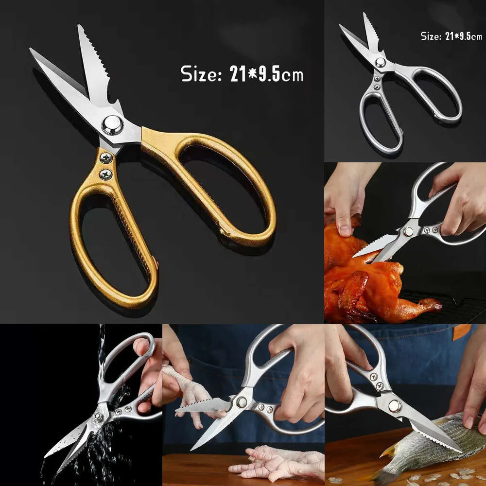 New Storage Bags Multifunctional Kitchen Powerful Scissors Chicken Bone home kitchen strong Bottle Opener Meat Fish Turkey Vegetables Scissor