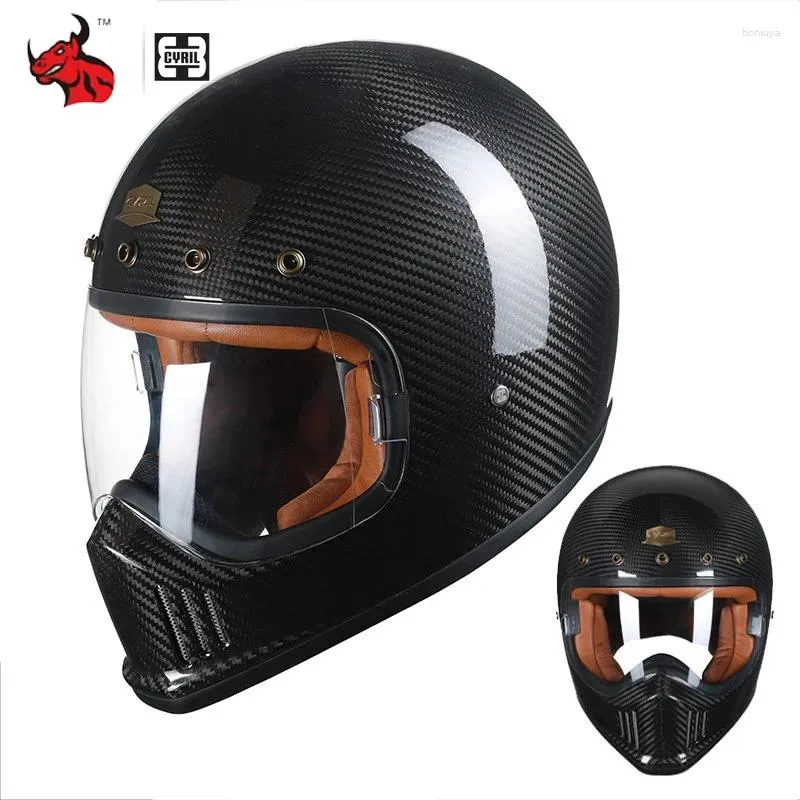 Motorcycle Helmets Retro Helmet Washable Lining Accessories Full-wrap Containment Dashing