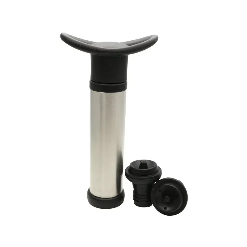 4 Styles Wine Stoppers With Vacuum Pump Bar Accessories Air Lock Aerator Stainless Steel Bottle Stopper Vacuum Sealed Keep Wine  