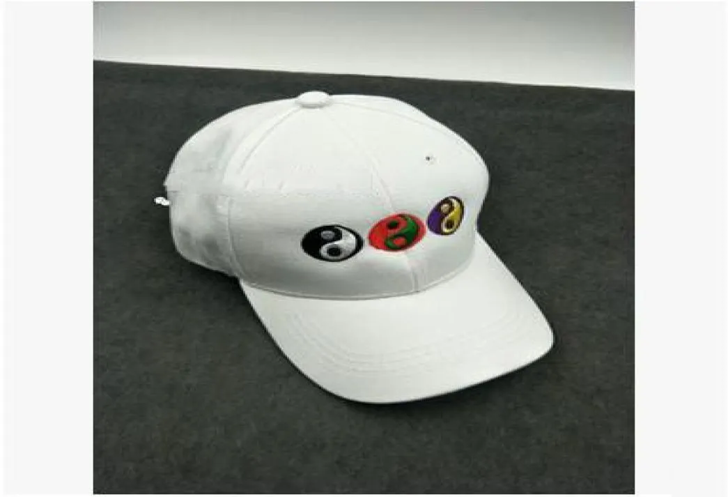 Neuankömmling Gosha Tai Chi Gossip Stickerei Caps Ying Yang Caps Fashion Design Baseball Caps 3303603