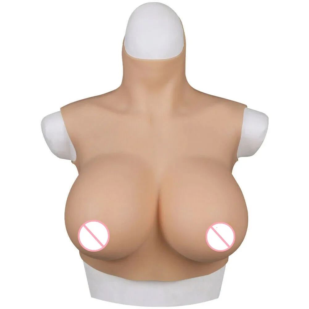 Breast Form Drag Queen Breast Plate For Crossdresser Silicone Breast Forms Huge Boobs For Transgender Cosplay Shemale Plate 231211