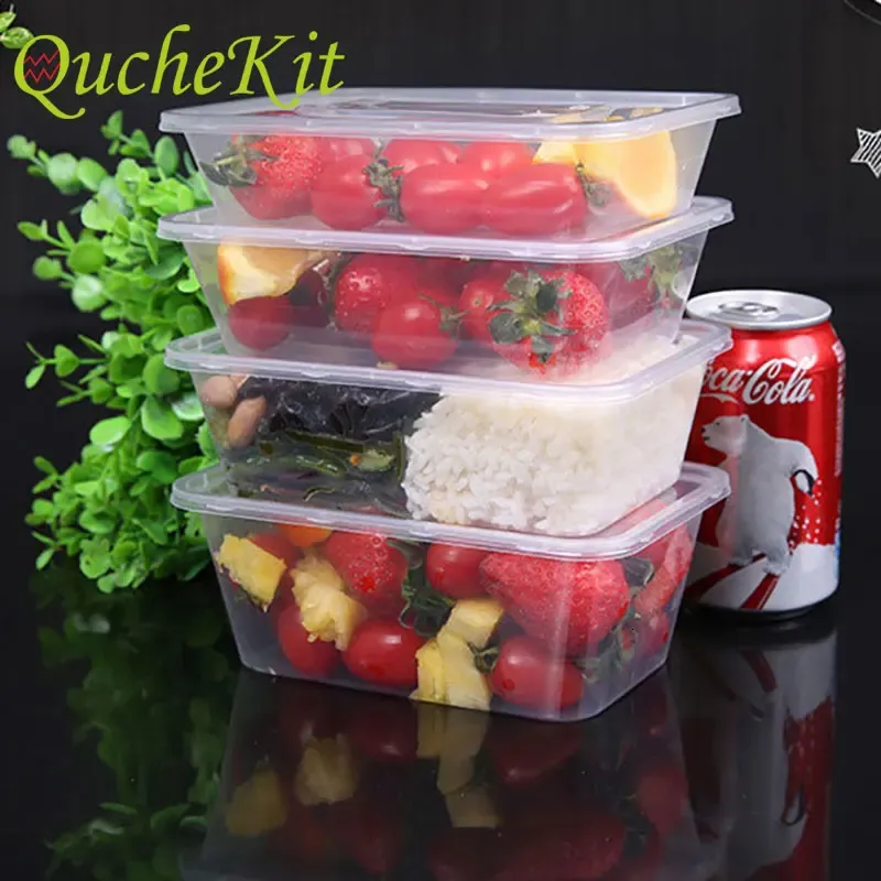 Buy ECOLipak 50 Pack Clamshell Take Out Food Containers, 100% Compostable Disposable To Go Containers 8 X 8 Heavy Duty To Go Boxes Eco Friendly Biodegradable To Go Containers For Food
