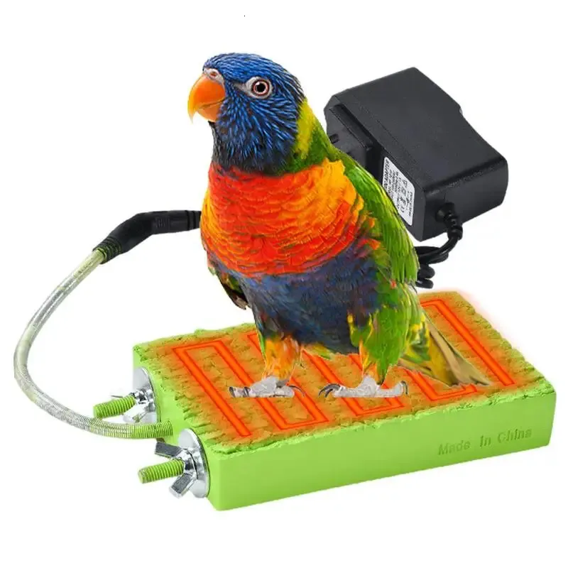 Photo inspiration: Heated Perch Thermostatic Parrot Stand Platform 5W Cage Accessory For Photo Inspiration