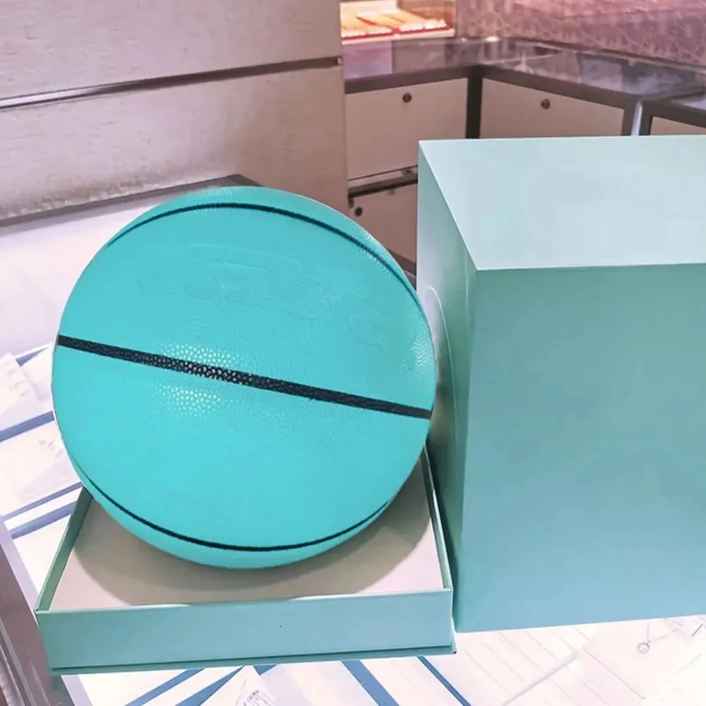 Ballen maat 5 maat 7 op maat antislip basketbal cadeau PU zacht leer voor kinderen meisje hoge elastische slijtvastheid binnen en buiten 231212