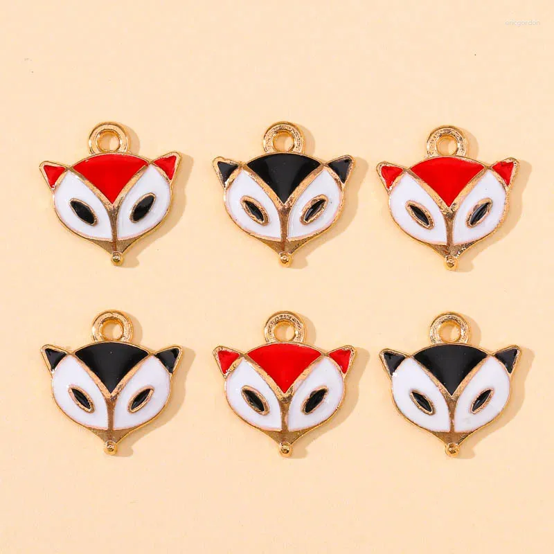 Charms 10pcs Korean Cute Animal Charm DIY Earrings Necklace Crafts Jewelry Making Findings