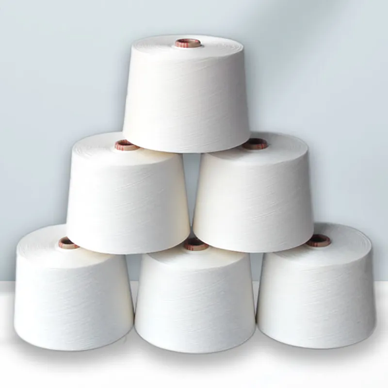 Yarn Cotton White Woven Handmade Cotton Tube Yarn Segment Dyeing Air Flow  Spinning Fancy Yarn From Qikai_qk, $100.51