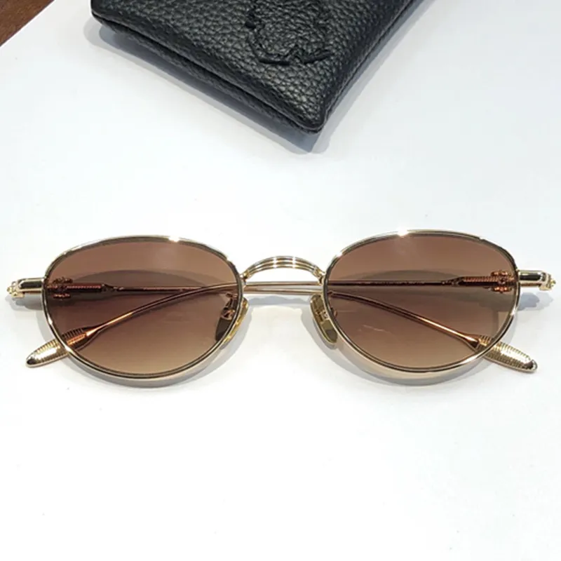 2024 New Chretro-Vintage Small Oval 925S Sunglasses UV400 53-22-145 Unisex Bunk Style Desig Goggles 234 FullsetDesign