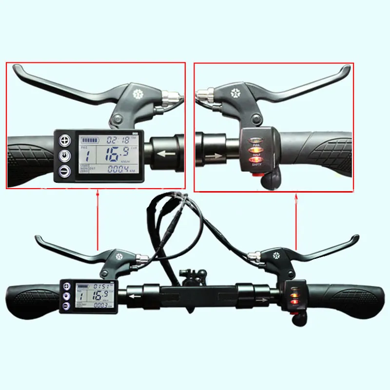 Hot selling LCD meter assistant bike electric mountain bicycle