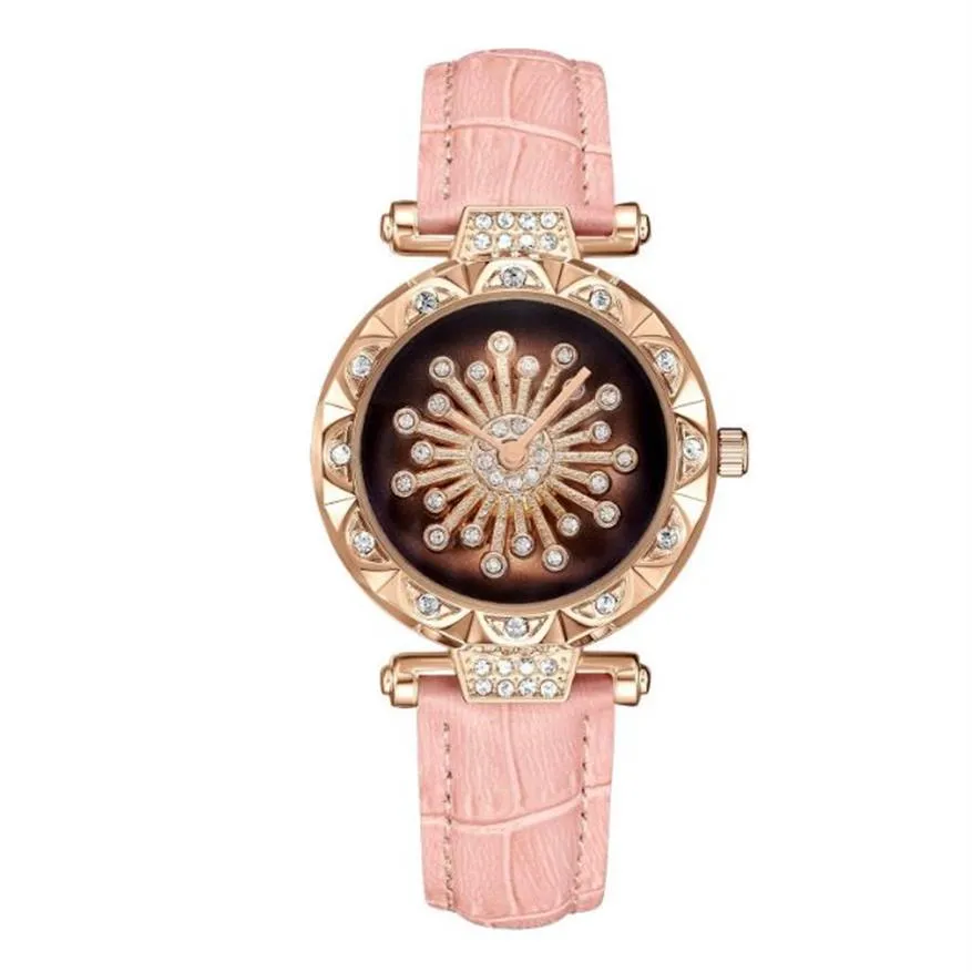 Elegante e affascinante orologio al quarzo cwp da studente, con diamanti, impermeabile e infrangibile, multifunzionale, da donna, orologi da dea SHIYUNME Br211j