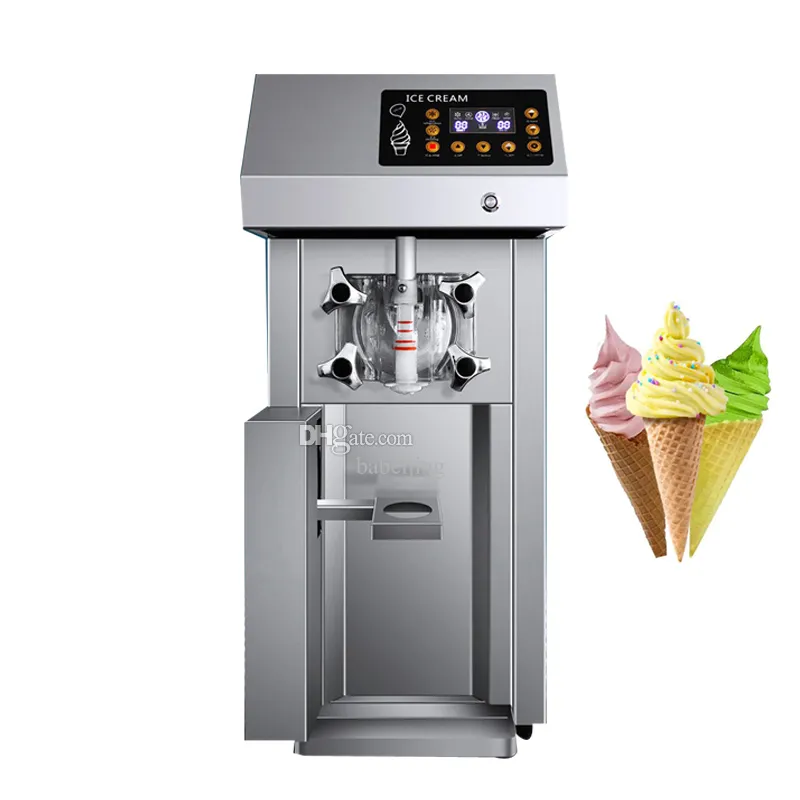 Macchina per la produzione di gelato a cono dolce commerciale automatica per gelatieri da tavolo