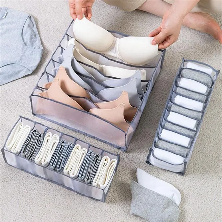 Gavetas de armazenamento tipo gaveta organizador caixa meias sutiã recipientes itens domésticos roupas organização underwear343t