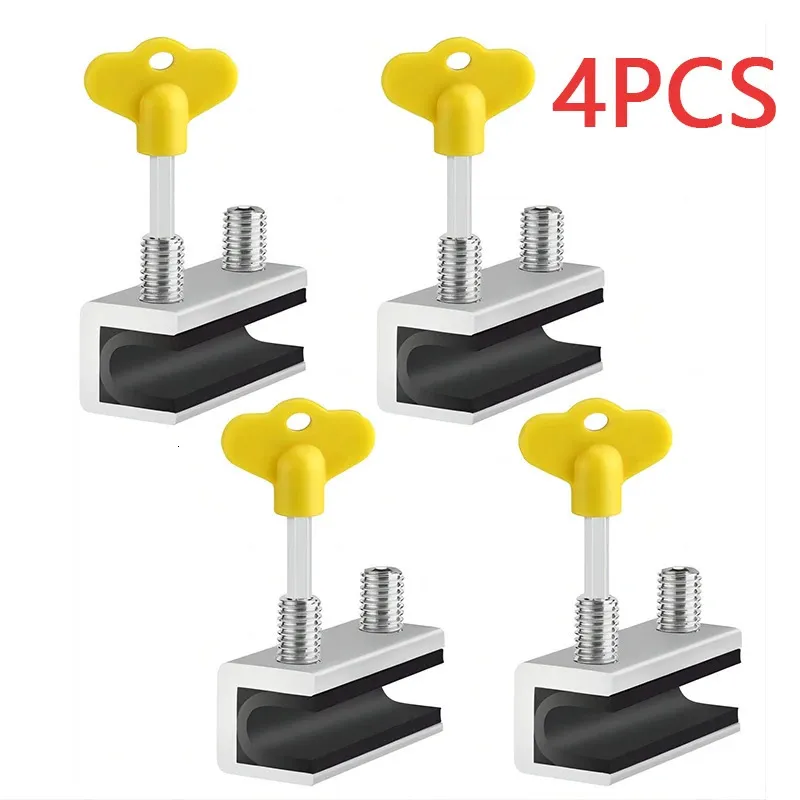 Baby Locks es 4PCS Sliding Security Window Lock with Keys Adjustable Aluminum Alloy Stopper for Kids Child Safety Home Office 231211