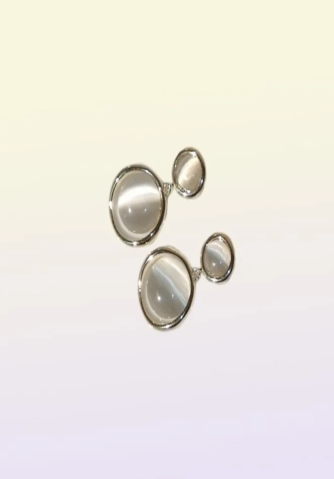 S1114 bijoux de mode S925 argent aiguille Faux œil de chat boucles d'oreilles mignon balancent boucles d'oreilles 79357768192749