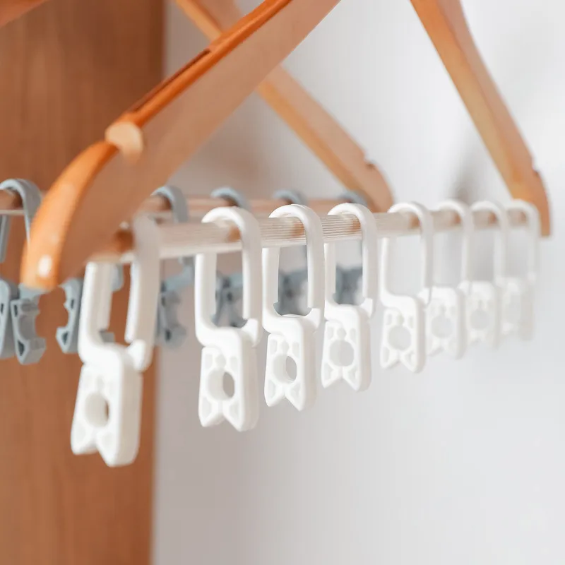 Clothes Pegs Windproof Anti-slip Drying Clip Hats Towels Hanger Laundry Clip Hanging Hooks Socks Air-dry Clips LX6280