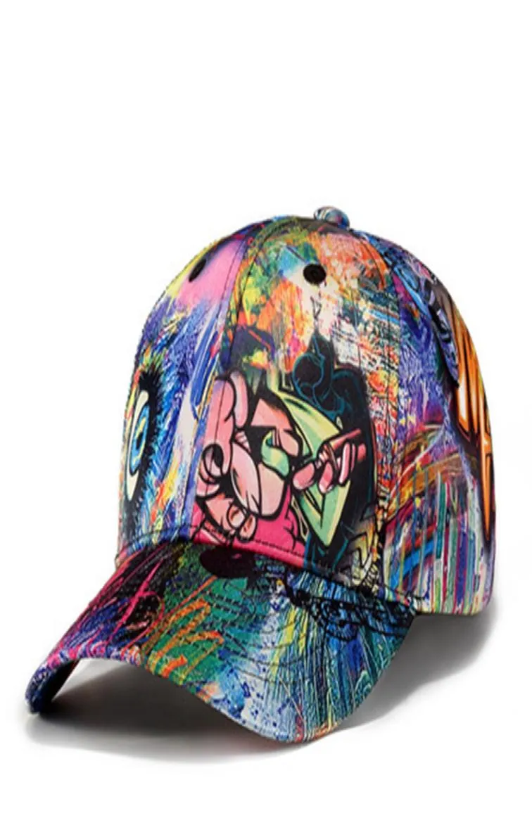 Nieuwe Mode Graffiti Snapback Hoeden Baseball Caps Designer Hoed Gorra Merk Cap Voor Mannen Vrouwen Hip Hop Bone5352882