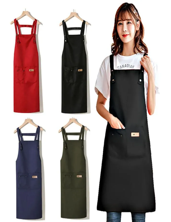 The Boss The Real Boss Apron Women Men Unisex Bib Couple Cooking Kitchen  Tablier Cuisine Chef