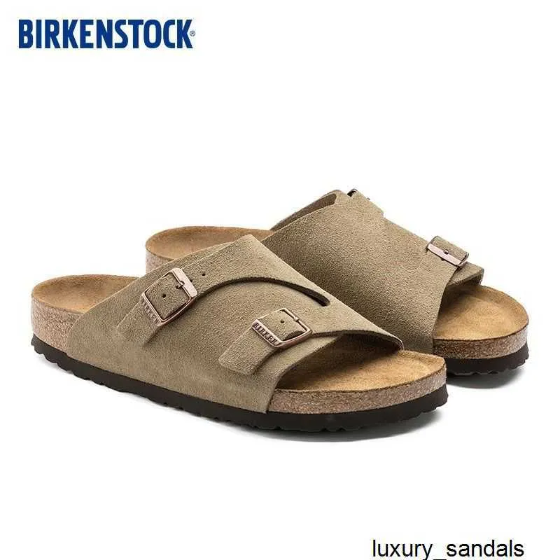 Birknstocks Sandália Chinelos Masculinos e Femininos Sandálias Birknstocks Bocken Sapatos para Mulheres Casacos Sandálias Bocken Zurich Casual Double Breasted Cortiça Sola F HB6C